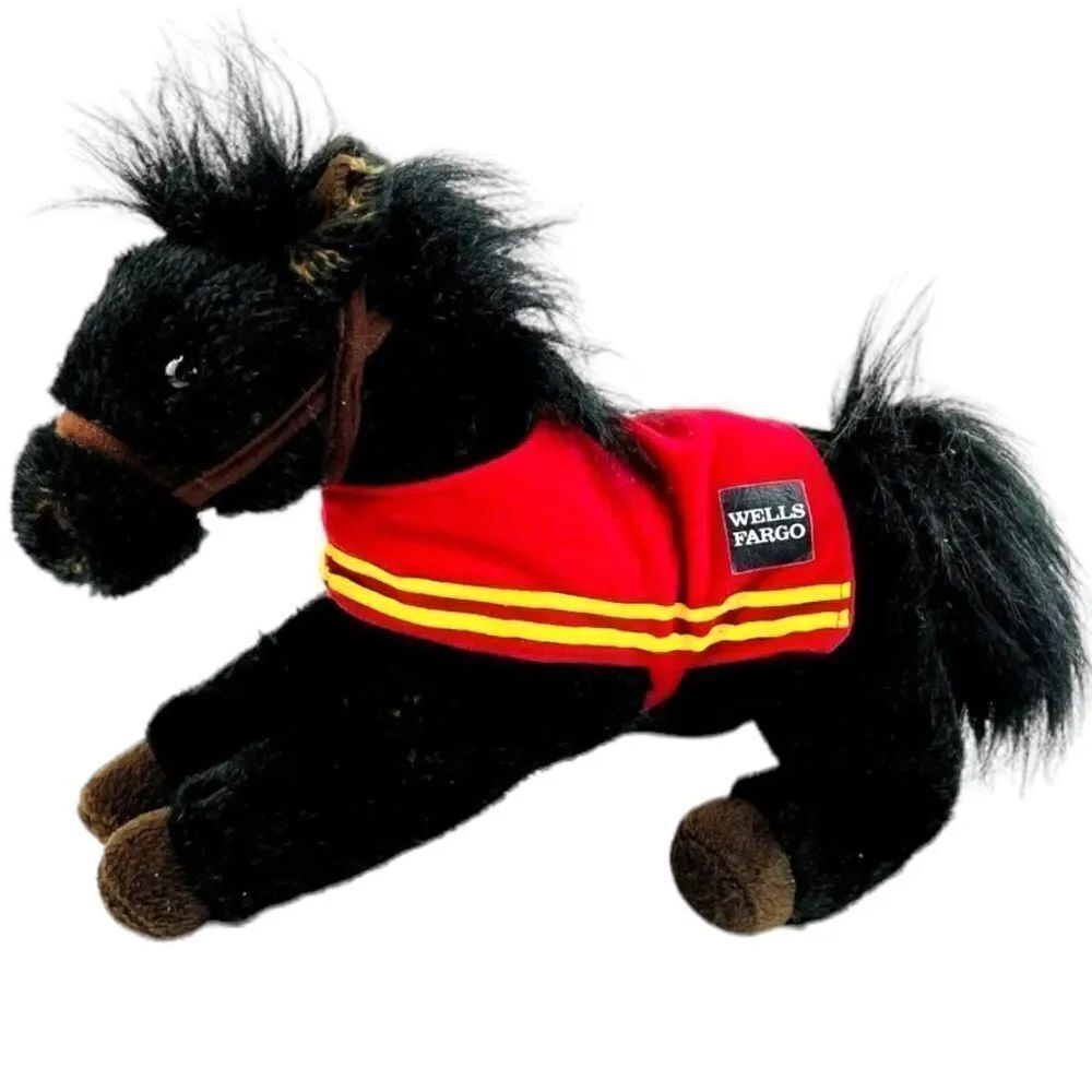 Wells Fargo Bank Plush Mike Legendary Pony Stuffed Animal